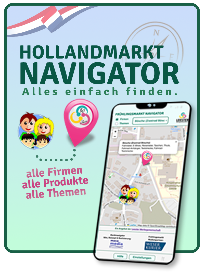 Illustration des Hollandmarkt Navigators